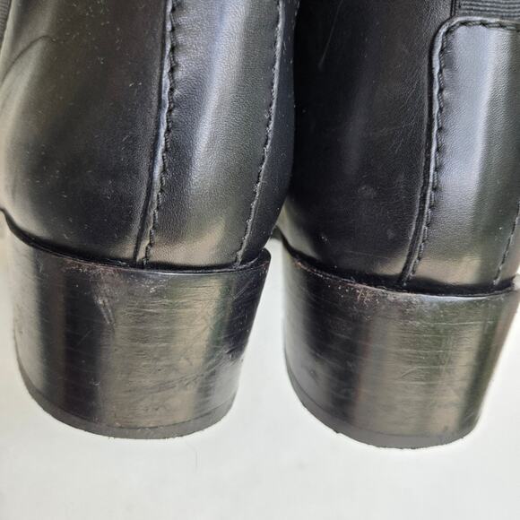 Acne Studios The Jensen Black Leather Chelsea Boot, Size EU 41 - US 11 - Picture 7 of 11
